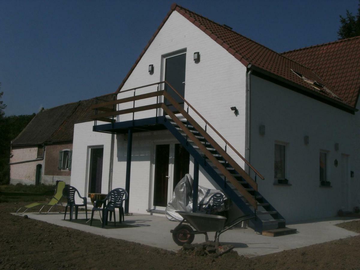 Ferienwohnung Ferme Lenfant Rez Ville-Pommeroeul Exterior foto